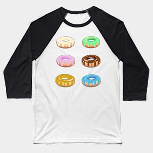 Yummy Donuts - Sheet Baseball T-Shirt